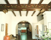 Reception area of Bay Pines VA Hospital.