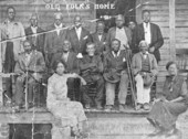 Eartha M. M. White and residents of the Clara White Old Folks Home - Jacksonville, Florida.