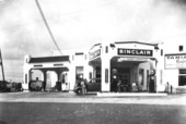 Sinclair's auto fountain