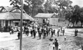 Clearwater's railroad depot