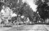 Residential street scene - Dade City, Florida