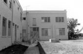 North wing of the old Dania elementary school