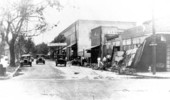 De Soto Auto company damaged by 1926 hurricane