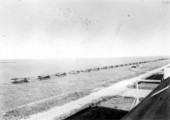 Line of airplanes - De Soto County, Florida