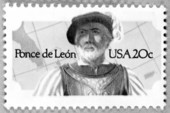 Stamp of Juan Ponce de Leon