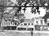 Early commercial strip in Quincy.
