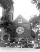 First Presbyterian Church on University Avenue.