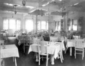 The White House Hotel dining room - Gainesville, Florida