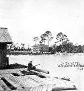 View of the Union Hotel from across the river - Green Cove Springs, Florida