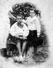Portrait of Bud and Guy Waits