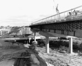 Construction of elevated structures.