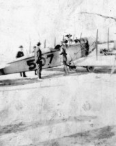 First plane to land in Holmes county
