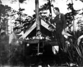 Mealtime at the hunting camp