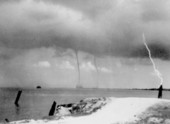 Severe weather during hurricane