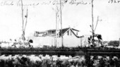 Club house on East Dixie after the hurricane.