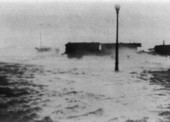 Flagler boulevard during the height of the gale.