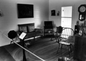 Living room in the house of refuge : Hutchinson's Island, Florida