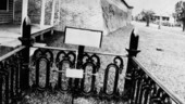 Osceola's grave at Fort Moultrie, South Carolina