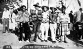 Seminole Indian hunters at Musa Isle