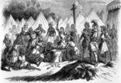 Spaniards cutting off Indians' hands