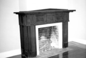 Fireplace at Wirick Simmons house