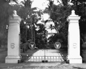 Gates at the Naval Station in Key West