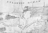 Map of Saint Johns River