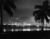 Sunset over Miami, Florida