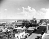 View south from the Berni Apartments.