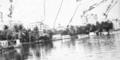 View from the Miami Avenue bridge - Miami, Florida.