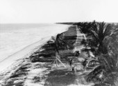 Ocean front scene.