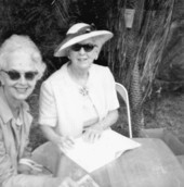 Marjory Stoneman Douglas signing autographs