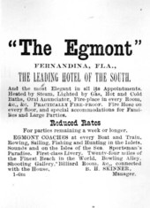 Egmont hotel advertisement