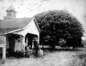 Men at livery stable : Orlando, Florida