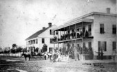 Crowd at the Putnam House