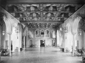 Interior of Everglades Club (?).