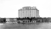 Whitehall Hotel from Lake Worth.