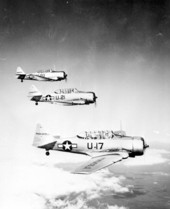 Three planes in flight.