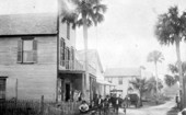 Looking west on Dunlawton Avenue - Port Orange, Florida