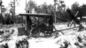 Clearing railway right of way
