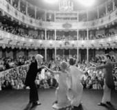 Asolo State Theater Company members on stage.