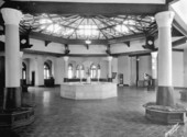 Interior of Espiritu Santo house.