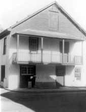 Tovar House before restoration : Saint Augustine, Florida
