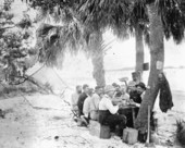 Picnic on Saint George Island.