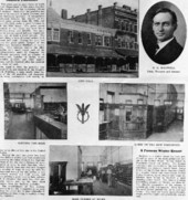 Views of the Sanford post office.