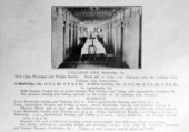 Dining room of steamboat "John W. Callahan"