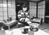 Lucy Ho in her restaurant : Tallahassee, Florida.