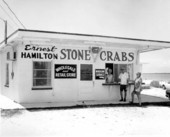 Ernest Hamilton's stone crab store - Chokoloskee Island, Florida