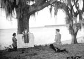 Reenactment of the first Christmas in what is now the United States