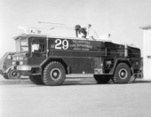 Airport crash rescue vehicle - Tallahassee, Florida.